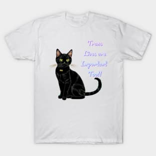 Batman says... Trans Lives Are Important Too! T-Shirt